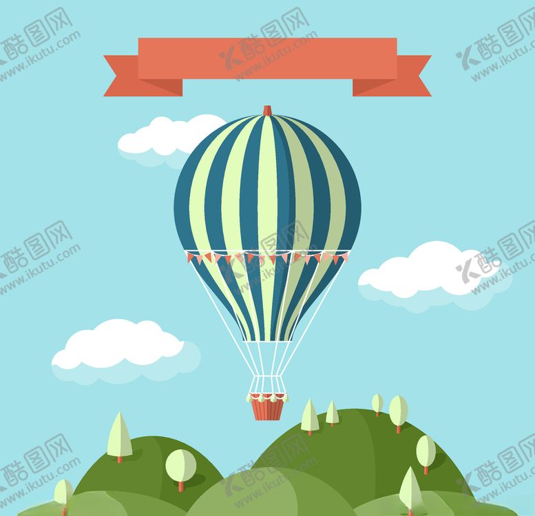 编号：13345809140836556353【酷图网】源文件下载-热气球