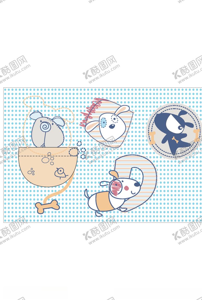 编号：68732509281611475194【酷图网】源文件下载-幼童印花