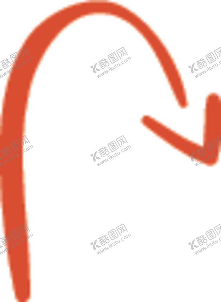 编号：86954707070504199856【酷图网】源文件下载-弯曲箭头