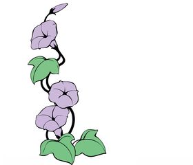 喇叭花矢量喇叭花