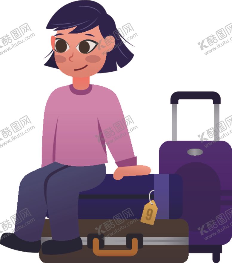 编号：43972109222140344571【酷图网】源文件下载-旅客游客