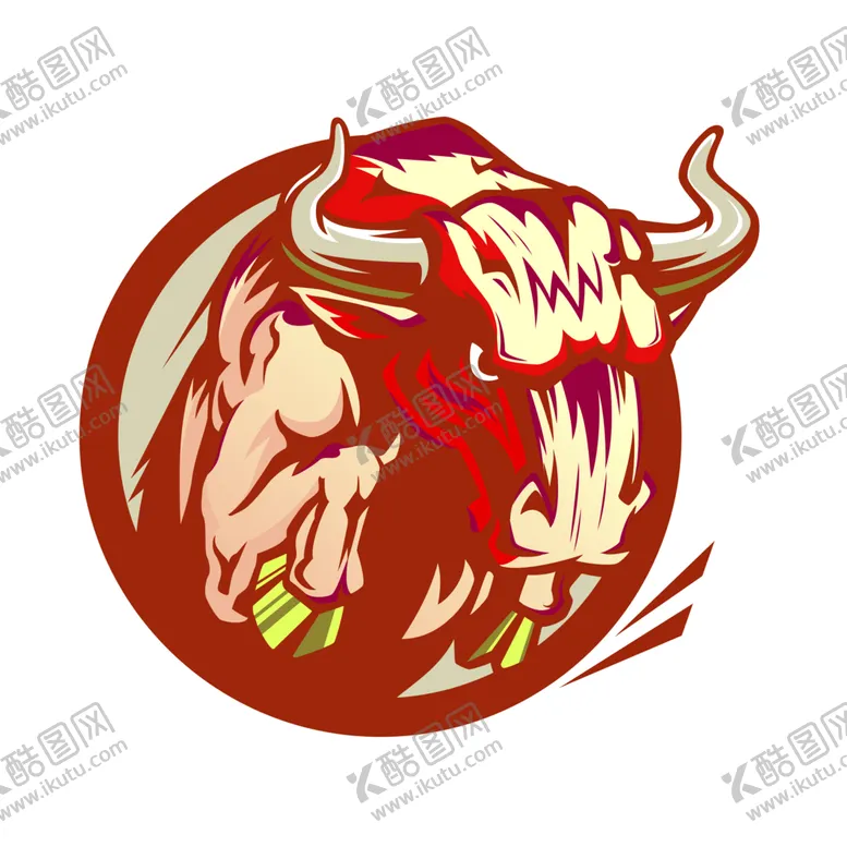 编号：61824306162007013027【酷图网】源文件下载-矢量牛元素