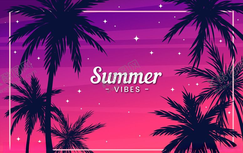 编号：21279110051404452061【酷图网】源文件下载-椰子树背景