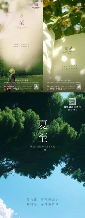 夏至节气海报