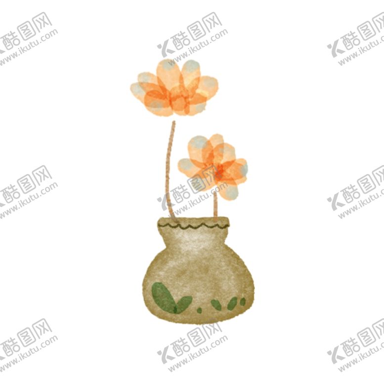 编号：87493910240959471122【酷图网】源文件下载-水彩植物