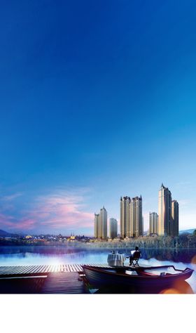 湖景