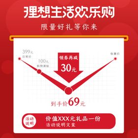 主图红色图动动图海报图