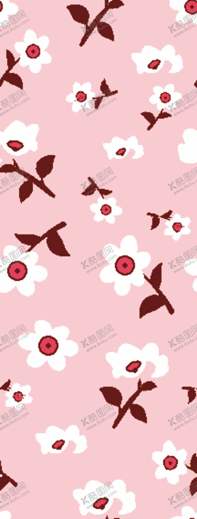 编号：94037610061623483062【酷图网】源文件下载-粉底小碎花