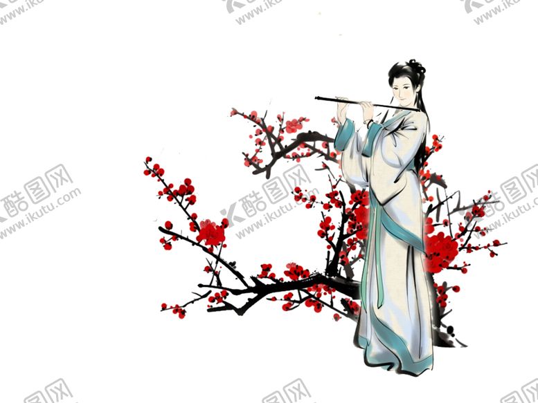编号：33180605141837049611【酷图网】源文件下载-中国风水墨梅