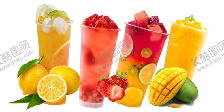 编号：51222510131022457826【酷图网】源文件下载-水果茶饮料