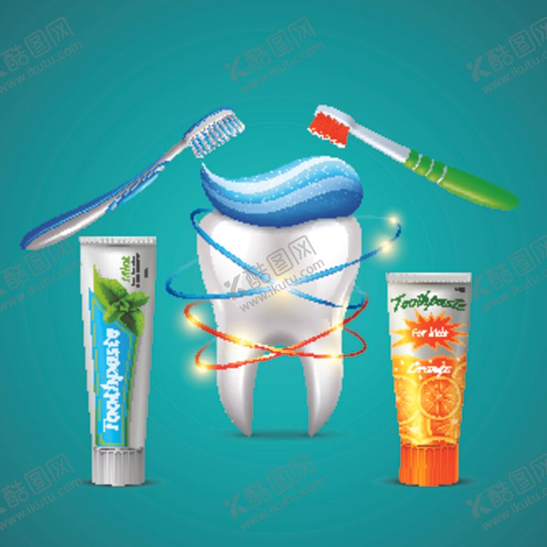 编号：89948009222120218428【酷图网】源文件下载-牙膏刷牙