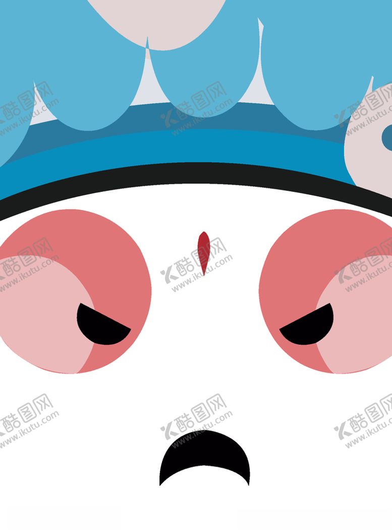 编号：26885306242230474769【酷图网】源文件下载-脸谱插画
