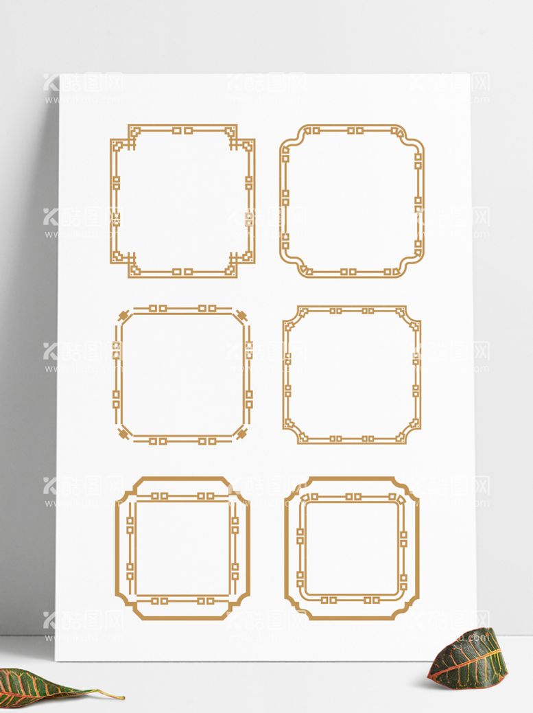 编号：90645110041723103471【酷图网】源文件下载-中式边框