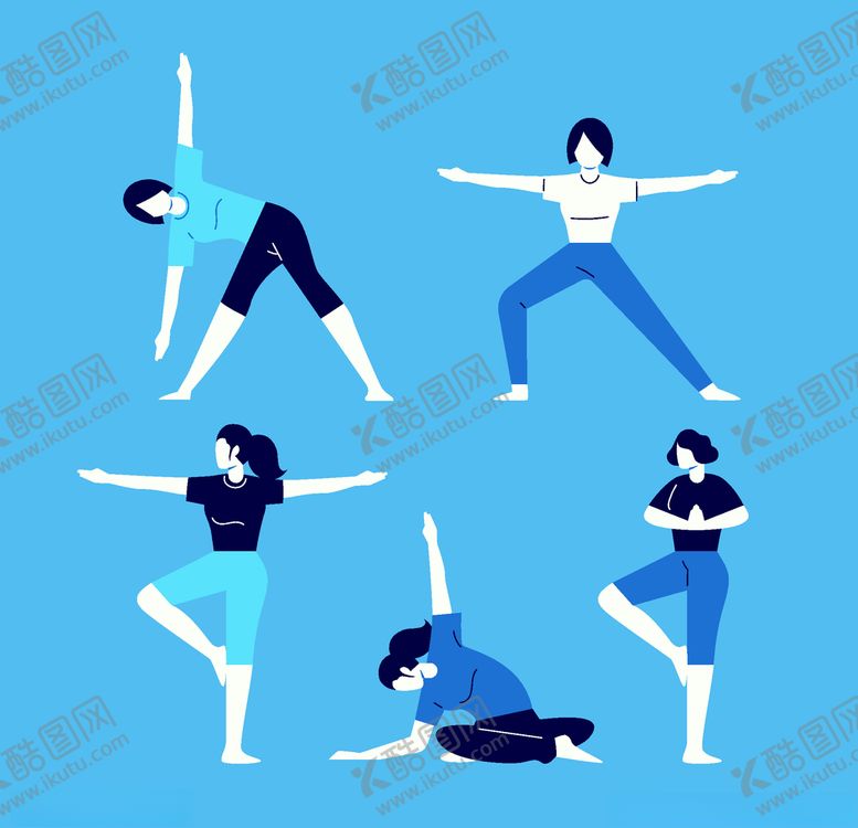 编号：70302005030218253944【酷图网】源文件下载-瑜伽