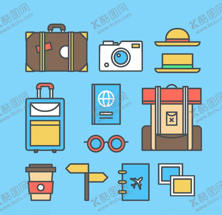 编号：75825909210657494344【酷图网】源文件下载-旅行元素