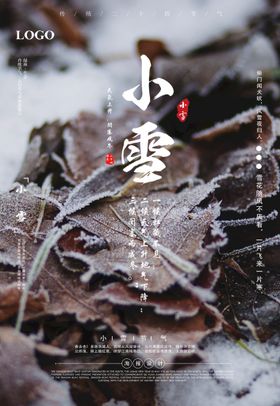 24节气海报  小雪