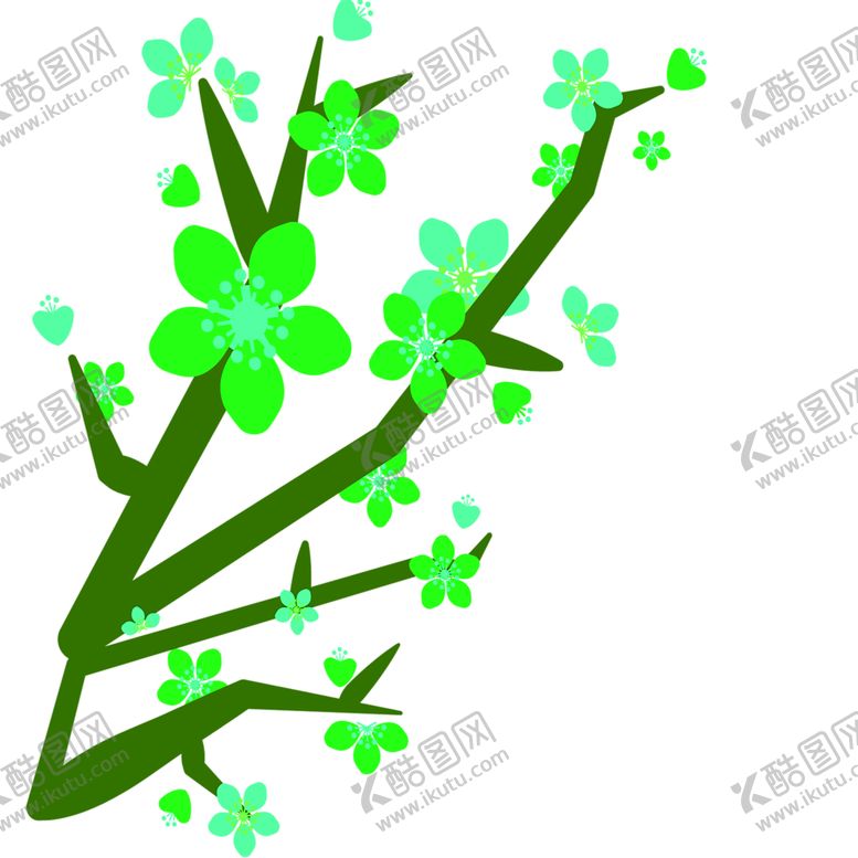 编号：43059010020106119411【酷图网】源文件下载-花素材