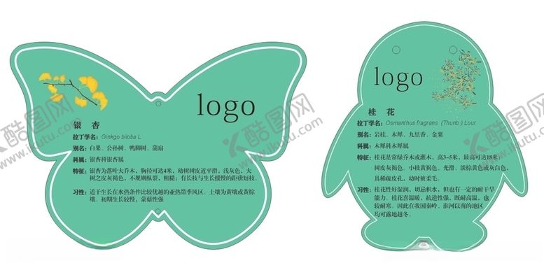 编号：27155304301258166742【酷图网】源文件下载-植物简介牌