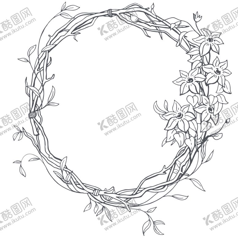 编号：67403810090608091452【酷图网】源文件下载-手绘植物