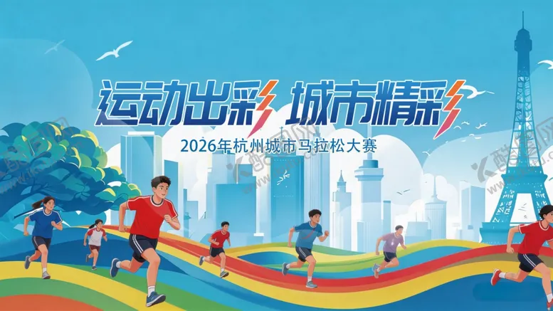 编号：73397204272055587616【酷图网】源文件下载-春季马拉松