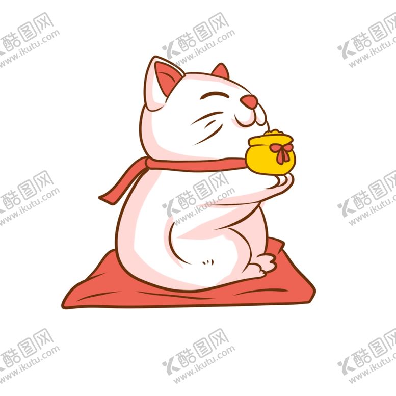 编号：87667207051324004111【酷图网】源文件下载-招财猫