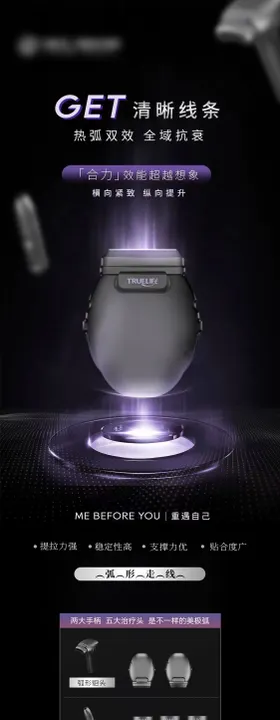 曲提超声仪器功效宣传海报