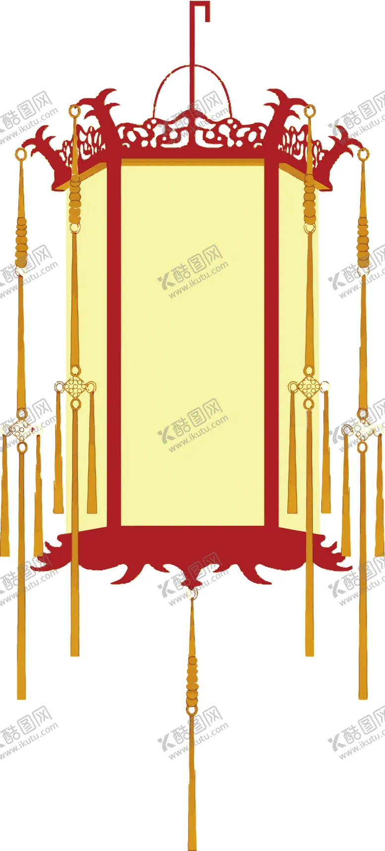 编号：68964609250907579796【酷图网】源文件下载-宫灯传统装饰海报素材