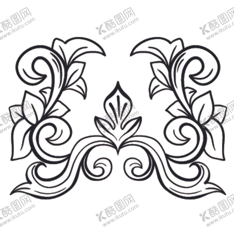 编号：68154110021634056758【酷图网】源文件下载-欧式复古花纹图案