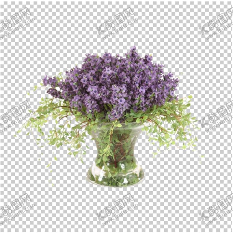 编号：24699405181410584231【酷图网】源文件下载-桌花透明底花艺绿植摆件