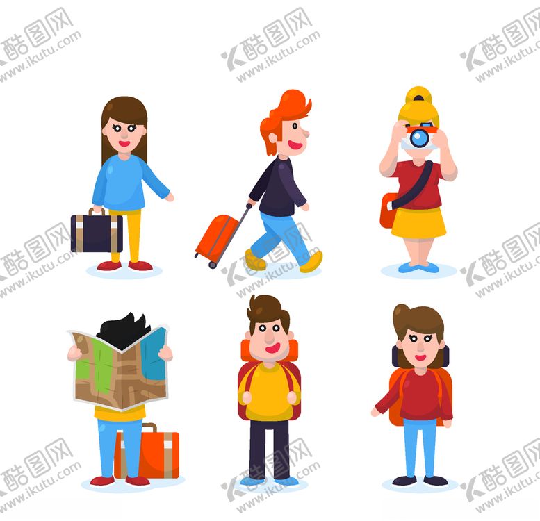 编号：74376805181519223641【酷图网】源文件下载-旅客游客