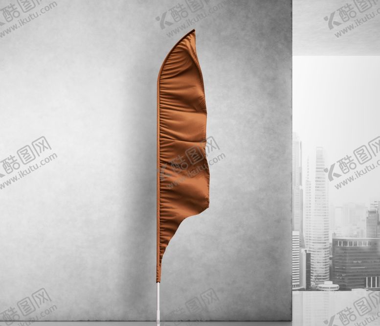 编号：17003309251513034019【酷图网】源文件下载-刀旗样机