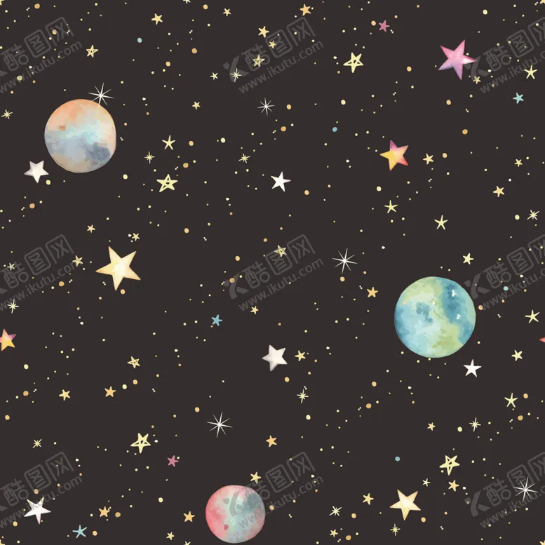 编号：91480212222104387039【酷图网】源文件下载-星空数码印花