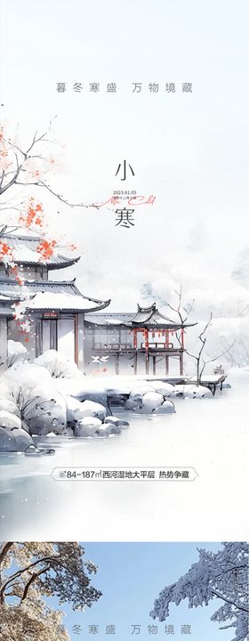 小寒小雪大雪海报