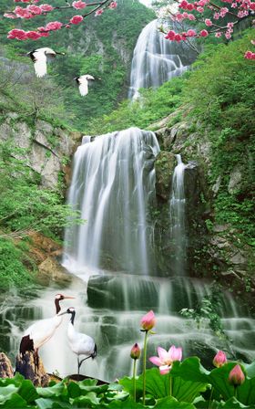 高山流水logo设计