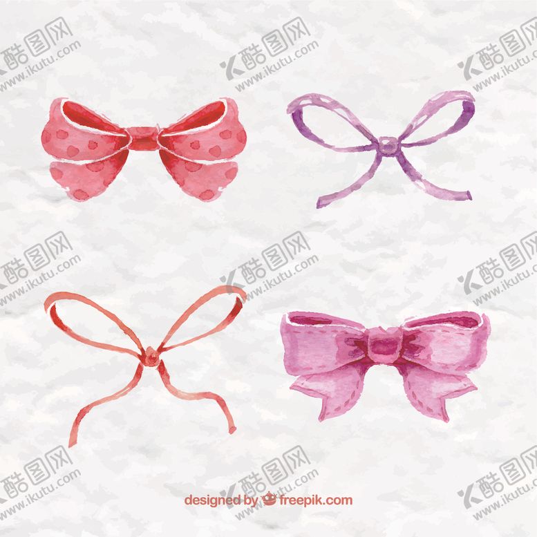 编号：58408710130654281310【酷图网】源文件下载-手绘蝴蝶结