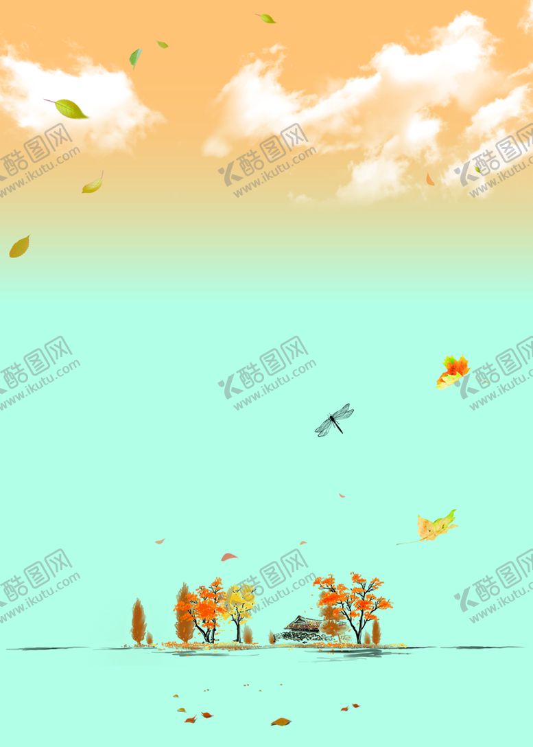 编号：36487509171207139428【酷图网】源文件下载-手绘自然风景 