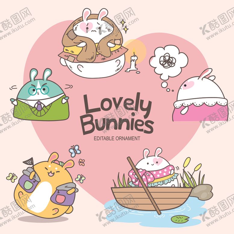 编号：80504910011641483080【酷图网】源文件下载-可爱的小兔子米苏