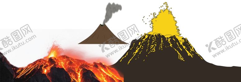 编号：60274104111528064628【酷图网】源文件下载-火山png免扣高清素材