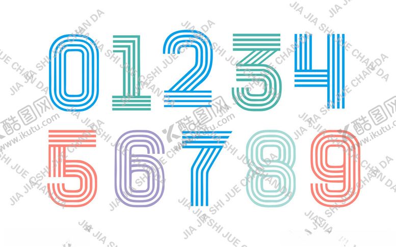 编号：25006904010846235028【酷图网】源文件下载-个性数字