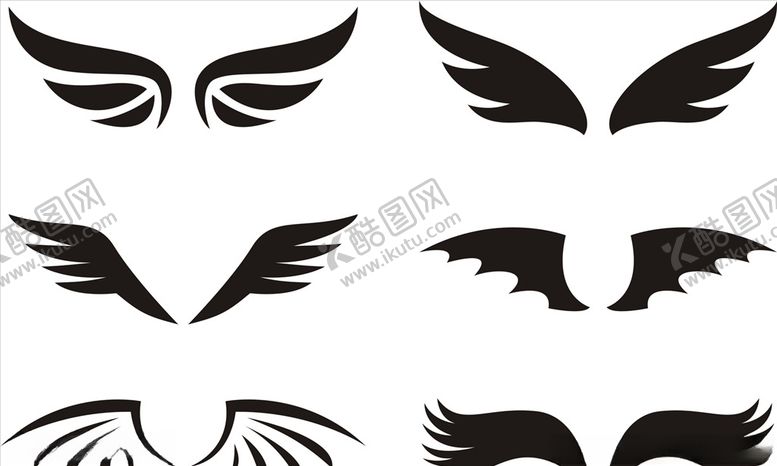 编号：43848510300049104547【酷图网】源文件下载-翅膀图标