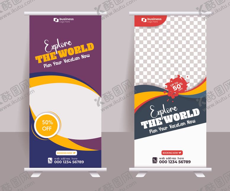 编号：71443304031246519654【酷图网】源文件下载-展架模版