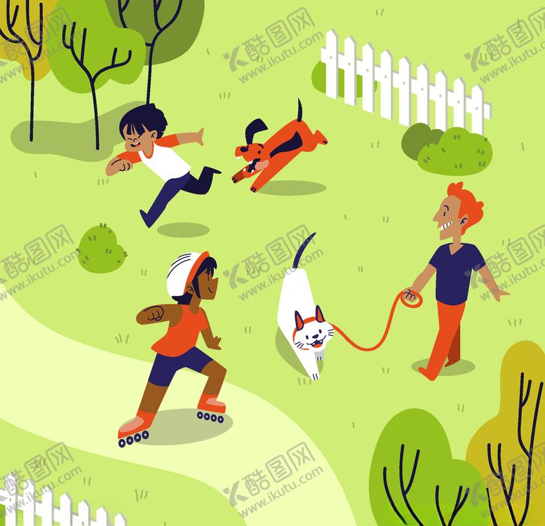 编号：24030309220044552187【酷图网】源文件下载-公园活动