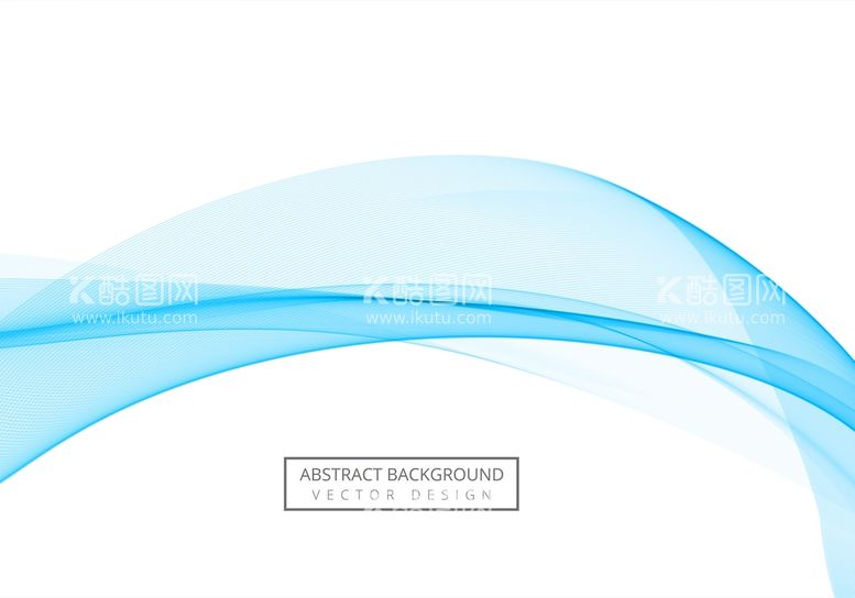 编号：92921711121817436440【酷图网】源文件下载-蓝色波浪线