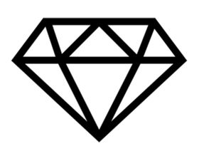 手绘钻石宝石水晶珠宝免扣素材