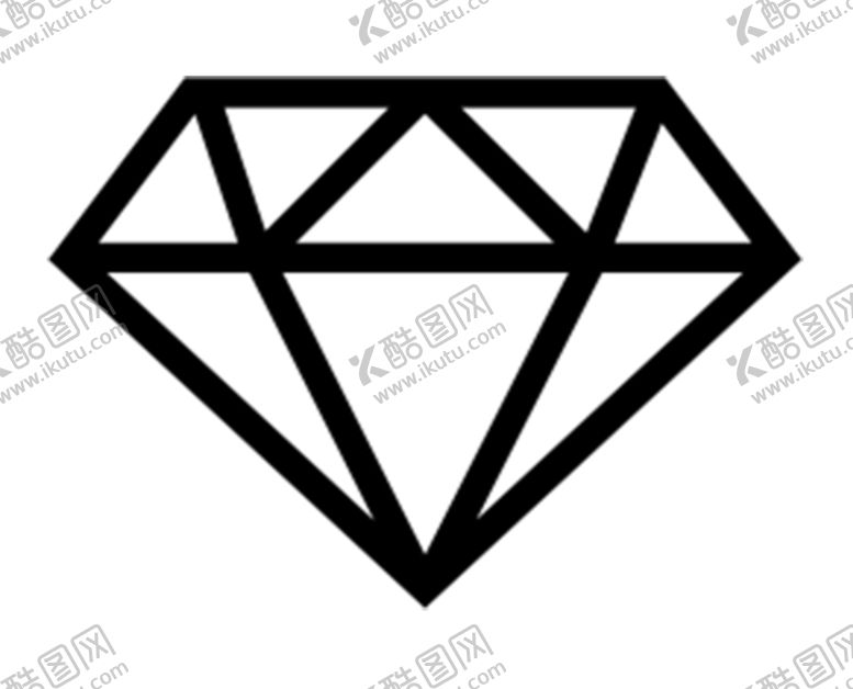 编号：80678309180557386105【酷图网】源文件下载-手绘钻石宝石水晶珠宝免扣素材