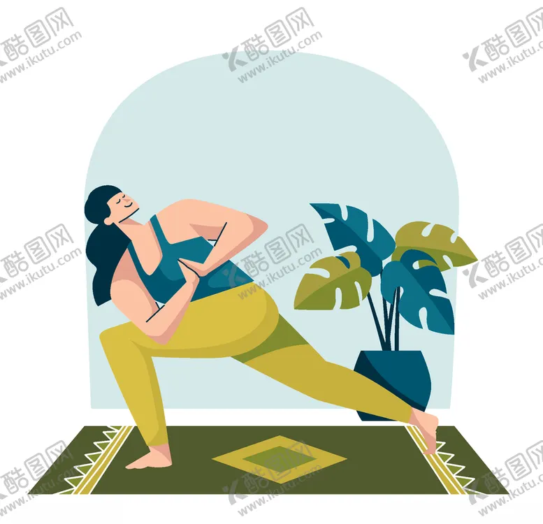 编号：25049804201945185321【酷图网】源文件下载-瑜伽