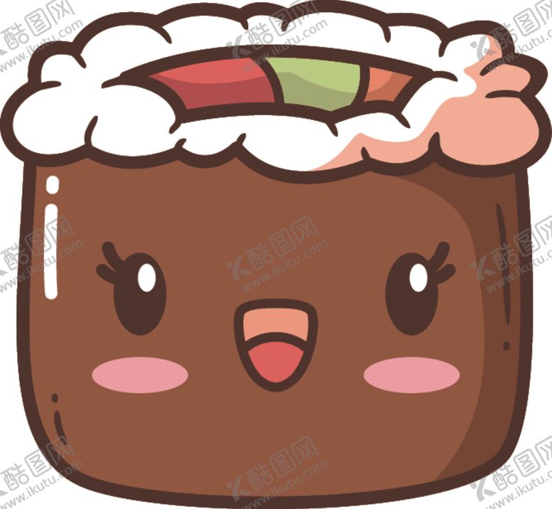 编号：40724910140908322746【酷图网】源文件下载-卡哇伊美食