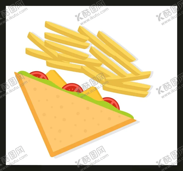 编号：49170202240341251588【酷图网】源文件下载-手绘三明治
