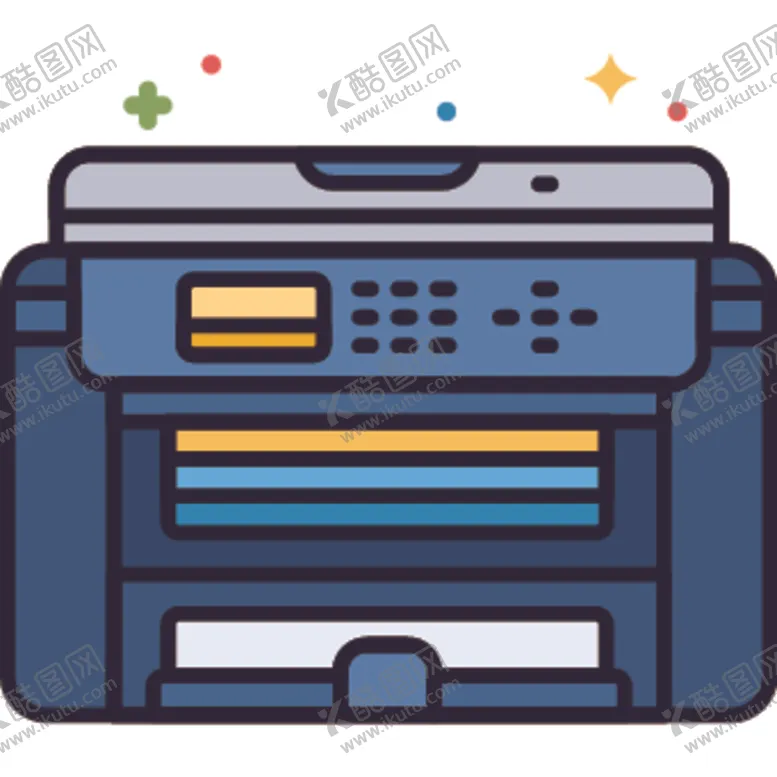 编号：66066206280616165688【酷图网】源文件下载-多功能打印机图标