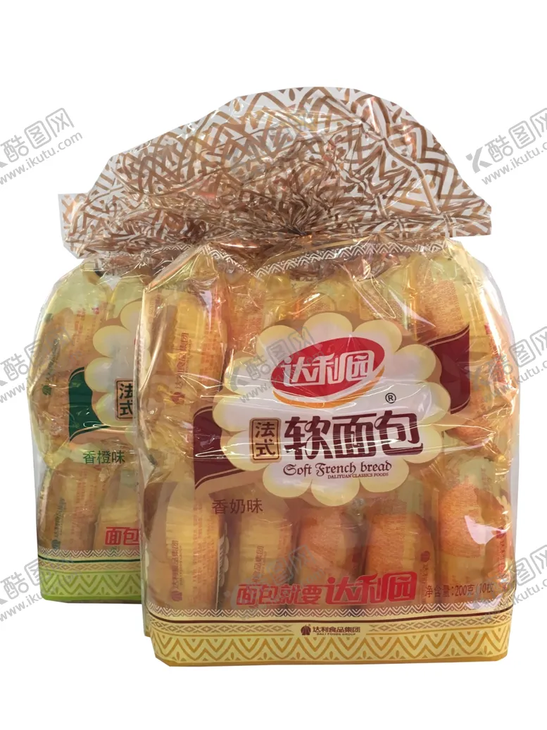 编号：54713705061634293978【酷图网】源文件下载-达利园法式软面包200g